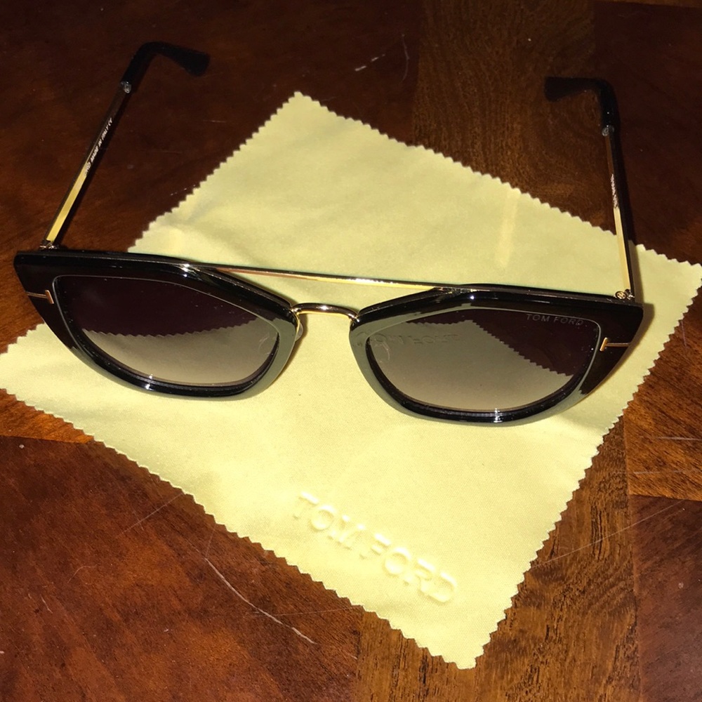 Tom Ford sunglasses and case